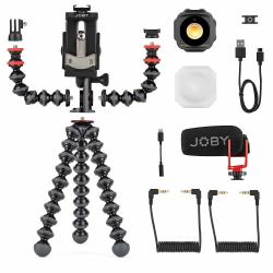 Joby JB01797-BWK τρίποδο Smartphone/Ψηφιακή κάμερα 3 πόδι [-ια] Μαύρος [Μαύρο], Κόκκινο 