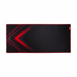 Marvo G48 Gaming Mouse Pad, X-Large 900x400x3mm, Soft Microfiber Surface for speed and control with Non-Slip Rubber Base and Stitched Edges, Black and Red Υποδοχή ποντικιού παιχνιδιών Μαύρος [Μαύρο], Κόκκινο 