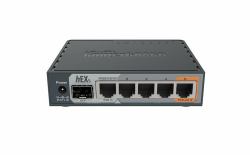 Mikrotik hEX S ενσύρματος δρομολογητής Gigabit Ethernet Μαύρος [Μαύρο] 