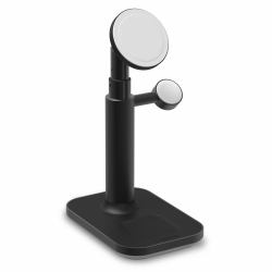 mophie 401311461 φορτιστής κινητών συσκευών Smartphone, Smartwatch, Ακουστικά, Ακουστικά Μαύρος [Μαύρο] USB Ασύρματη φόρτιση Γρήγορη φόρτιση Εσωτερικός [Εσωτερικού χώρου] 