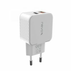 nevox HC-2009 MP3, PDA, Smartphone Λευκός [Άσπρος] AC Εσωτερικός [Εσωτερικού χώρου] 