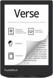 pocket uk PocketBook Verse αναγνώστης ηλεκτρονικών βιβλίων 8 GB Wi-Fi Μαύρος [Μαύρο], Μπλε 