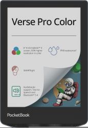 pocket uk PocketBook Verse Pro Color αναγνώστης ηλεκτρονικών βιβλίων Οθόνη αφής 16 GB Wi-Fi Μαύρος [Μαύρο], Μπλε 