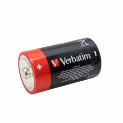 Verbatim D Alkaline Batteries (Verbatim [49923] D Battery Alkaline 2 Pack)