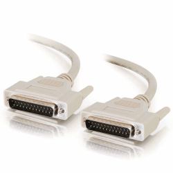 C2G 2m IEEE-1284 DB25 M/M Cable παράλληλο καλώδιο Γκρι (C2G 2m IEEE-1284 DB25 M/M Cable printer cable Grey)