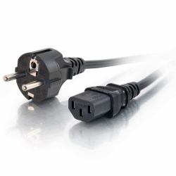 C2G 5m Power Cable Μαύρος [Μαύρο] 5,03 m CEE7/7 C13 σύνδεσμος 