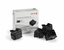 Xerox 108R00935 ράβδος μελάνης 4 τεμάχια Μαύρος [Μαύρο] 8600 σελίδες (OEM Xerox ColorQube 8570 / 8580 Black Solid Ink Sticks x 4 108R00935)