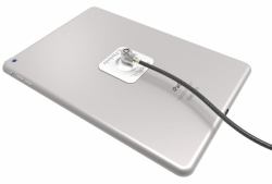 Compulocks Universal Tablet Lock κλειδαριά καλωδίων Ανοξείδωτο ατσάλι (UNIVERSAL TABLET LOCK PLATE - WITH KEYED CABLE LOCK - BLACK)