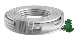 Vision TC2 3MVGA VGA cable 3 m VGA [D-Sub] Terminal White (Vision Techconnect 2 - VGA cable - HD-15 [VGA] [M] to 4 pin Phoenix [M] - 3 m - molded)