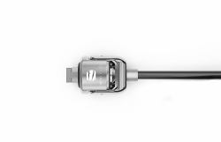 Compulocks T-bar Security Keyed Cable Lock Black (KEYED T-BAR CABLE LOCK - BLACK - .)