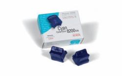 Xerox 016204100 ράβδος μελάνης 2 τεμάχια Κυανός [Κυανό] 2800 σελίδες (TEK PHASER 8200 CYAN TONER TEKTRONIX PHASER 6800-2 CYAN)