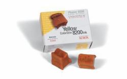 Xerox GENUINE 2 YELLOW COLORSTIX 8200 IN ράβδος μελάνης (TEK PHASER 8200 YELLOW TONER TEKTRONIX PHASER 6800-2 YELLOW)
