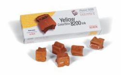 Xerox GENUINE 5 YELLOW COLORSTIX 8200 IN ράβδος μελάνης (TEK PHASER 8200 YELLOW TONER TEKTRONIX PHASER 8200 5 YELLOW COLOUR STIX)