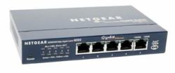 NETGEAR GS105 Μη διαχειρίσιμος Gigabit Ethernet [10/100/1000] Μπλε (Netgear GS105 5 Port 10/100/1000 Gigabit Ethernet Desktop Switch)