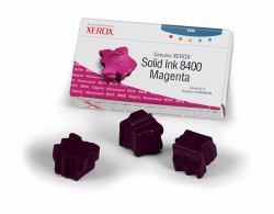 Xerox 108R00606 ράβδος μελάνης 3 τεμάχια Βαθυπόρφυρος 3400 σελίδες (XEROX PHASER 8400 MAGENTA INK PHASER 8400 MAGENTA INK 3 PACK)