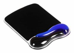 Kensington 62401 επιφάνεια ποντικιού [mouse pads] Μπλε, Γκρι (DUO GEL MOUSE PAD - INTEGRATED WRIST SUPPORT BLUE/)