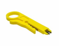 Cables Direct NLCN-310-10 απογυμνωτής καλωδίων Κίτρινο (CDL IDC Inser Tool + Stripper 10pk)