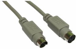 Cables Direct EX-102 PS/2 καλώδιο 2 m 6-p Mini-DIN Γκρι (CDL 2m PS/2 Extension Cable)