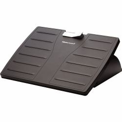 Fellowes 8035001 υποπόδιο Μαύρος [Μαύρο] (Office Suites Microban Adjustable Foot Support)