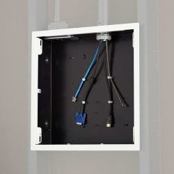 Chief PAC526FW αξεσουάρ βάσης οθόνης (PAC526FW - Large In-Wall Storage Box with White Flange - Black)
