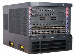 HPE 12504 AC πλαίσιο εξοπλισμού δικτύου Μαύρος [Μαύρο] (HP 12504 AC Switch Chassis)