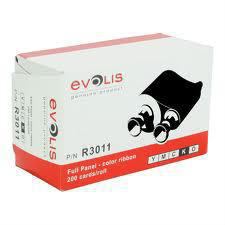 Evolis R3011 μελανοταινία εκτυπωτή 200 σελίδες (Colour ribbon [YMCKO] - for up to 200 cards - fits for: Pebble4, Dualys3, Securion)