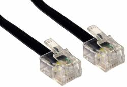 Cables Direct 88BT-110K telephone cable 10 m Black (CDL 10m RJ11 to RJ11 Modem Black)