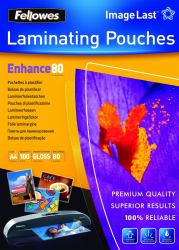 Fellowes 5306114 θήκη πλαστικοποίησης 100 τεμάχια (Il Laminating Pouch 80mic A4 gloss 100pk)