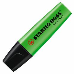 STABILO BOSS ORIGINAL μαρκαδόρος 1 τεμάχια Άκρη σμίλης Πράσινος [Πράσινο] (Stabilo BOSS Original Green [10])