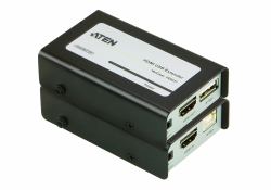 ATEN VE803 επεκτατικό AV Μεταδότης & δέκτης AV Μαύρος [Μαύρο], Γκρι (ATEN VE803 HDMI USB Extender - Video/audio/USB extender - up to 60 m - for ATEN VP2730)