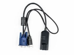 Vertiv Avocent MPUIQ-VMCHS καλώδιο KVM Μαύρος [Μαύρο], Μπλε 0,3556 m (HIGH-RES/VM/CAC/USB2HS - IQ MODULE)