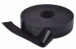 Microconnect CABLETAPE σφιγκτήρας καλωδίων Μαύρος [Μαύρο] 1 τεμάχια (Velcro Tape, 10m, Black - 20mm Width - Warranty: 300M)