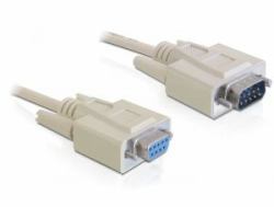 DeLOCK Sub-D9 5m σειριακό καλώδιο Μπεζ (Delock - serielforlÃ¦ngerkabel - DB-9 t)