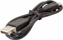 Sony Micro USB Cable - MicroUSB/USB, Micro-USB A, - USB A, USB 2.0, Male/Male, Black - Warranty: 6M