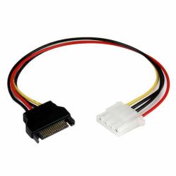 StarTech.com LP4SATAFM12 εσωτερικό καλώδιο τροφοδοσίας 0,3048 m (StarTech 12in SATA to LP4 Power Cable Adapter F/M - SATA to LP4 Power Adapter - SATA Female to LP4 Male P...