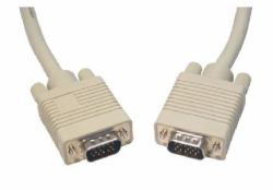 Cables Direct CDEX-221 VGA cable 1 m VGA [D-Sub] Beige (CDL 1m SVGA Male to Male - Beige)