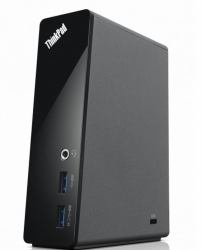 Lenovo 4X10A06688 σταθμός σύνδεσης κινητών συσκευών Μαύρος [Μαύρο] (Lenovo ThinkPad Basic USB 3.0 Dock - EU)