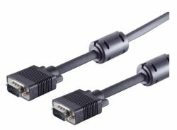 Microconnect MONGG10FB καλώδιο VGA 10 m VGA [D-Sub] Μαύρος [Μαύρο] (SVGA HD15 10m M-M w.ferritcore - DoubleShielded Black - Max. resolution Full HD 1920x1080p - Warranty: 300M)