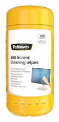 Fellowes 9970330 κιτ καθαρισμού εξοπλισμού LCD/LED/Plasma, LCD/TFT/Plasma Υγρομάντηλα καθαρισμού εξοπλισμού (SCREEN CLEANING WIPES TUB 100 9970...