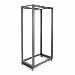 StarTech.com 4POSTRACK42 ράφι για εξυπηρετητές 42U Ελεύθερο ράφι Μαύρος [Μαύρο] (4 POST OPEN FRAME SERVER RACK - NETWORK EQUIPMENT AV MEDIA RACK)