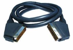 Cables Direct 2SSP-01 καλώδιο SCART 1,5 m SCART [21-pin] Μαύρος [Μαύρο] (CDL 1.5m High Quality SCART Cable)