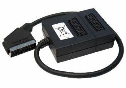 Cables Direct 1SB2 video splitter SCART (CDL 2 Way SCART Splitter Box)