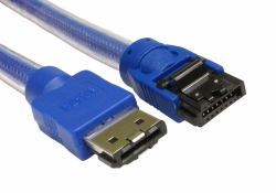Cables Direct RB-471 SATA cable 1.5 m eSATA Blue (CDL 1.5m SATA to eSATA v3 Data Cab)