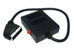 Cables Direct 1SB2S video splitter SCART (CDL 2 Way SCART Switch Box)