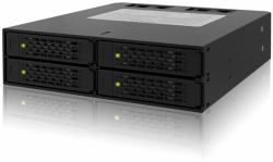 Icy Dock MB994SP-4S drive bay πίνακας Μαύρος [Μαύρο] (Drive Bay Panel Black - Warranty: 24M)