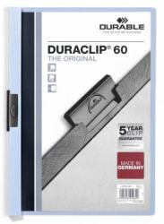 Durable Duraclip 60 εξώφυλλο αναφοράς PVC Ελαφρύ Μπλε, Διαφανής (Durable DURACLIP 60 A4 Folder Blue [25])