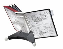 Durable SHERPA table 10 καρουζέλ προβολής εγγράφου Γραφείο Πορτραίτο A4 (Durable SHERPA TABLE 10 Red/Black)