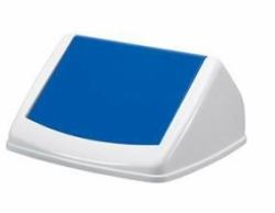 Durable 1801574014 δοχείο απορριμμάτων Ορθογώνιο Πλαστικός Μπλε (Durable DURABIN 40L Flip Lid Blue)