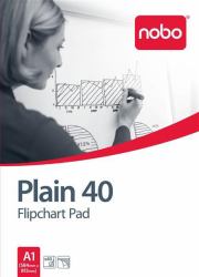 Nobo Flipchart Pad 40 τεμάχια (Nobo 34631165 40 Page Flipchart Pad - Pack of 5)