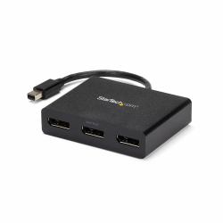 StarTech.com 3-Port Multi Monitor Adapter - Mini DisplayPort to DisplayPort MST Hub, Dual 4K 30Hz & 1x 1080p - Video Splitter for Extended Desktop Mode on Windows Only - mDP 1.2 to 3x DP (Startech....